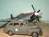 Tamiya 1/48 scale P-51D Mustang and Staff Car by Alan Williamson: Image