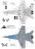 MAW-Decals 1/48 scale F/A-18 Hornet Stencils Review by Ken Bowes: Image