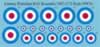 Fantasy Printshop 1/72 and 1/48 scale RAF Roundels and Fin Flash Decal Review by Brett Green: Image