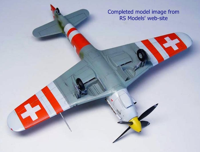 Rs Models Kit No 92097 Dewoitine D 520 Luftwaffe Vichy French
