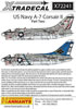 Xtradecal 1/72 scale A-7 Corsair II Pts 1, 2 and 3 Decal Review by Mark Davies: Image