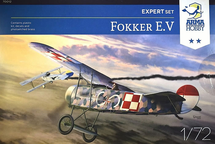 AEROCLUB 1:72 Scale Model Kit-Fokker E.V DB125