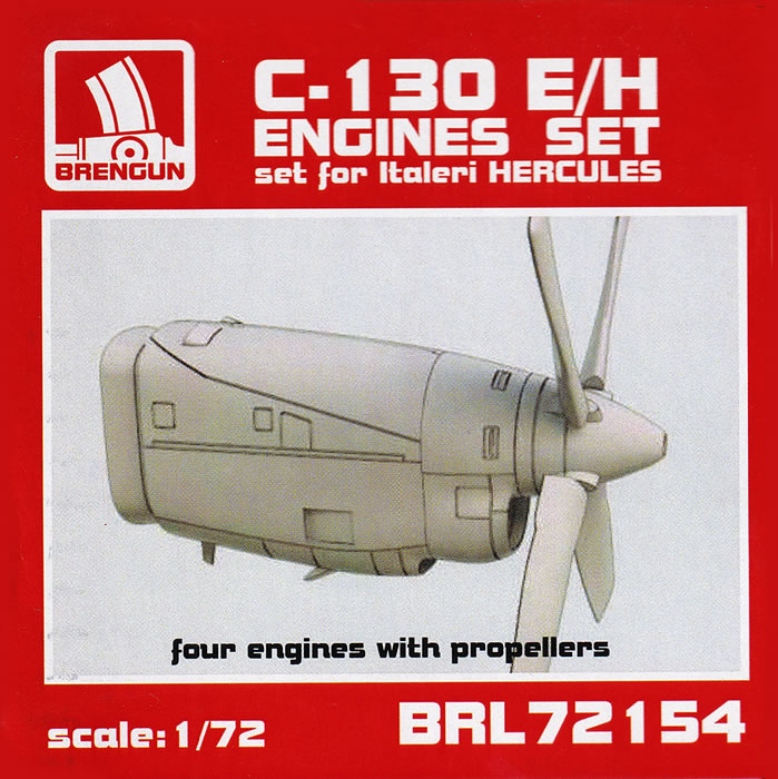 Brengun Models 1/72 LOCKHEED C-130 HERCULES FLAPS Resin Set