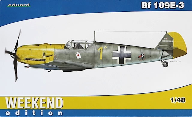 Bf 109E-3 1//48 Eduard Modellbausatz 84157 Weekend Edition