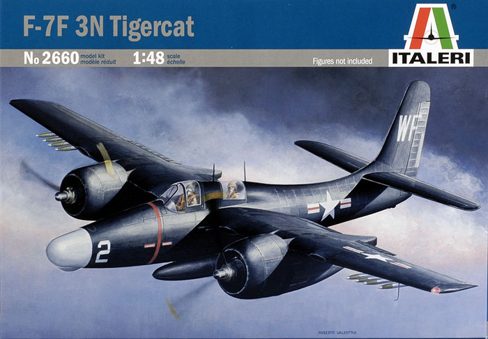 F7F-3N Tigercat Night Fighter Review by Cookie Sewell (Italeri 1/48)