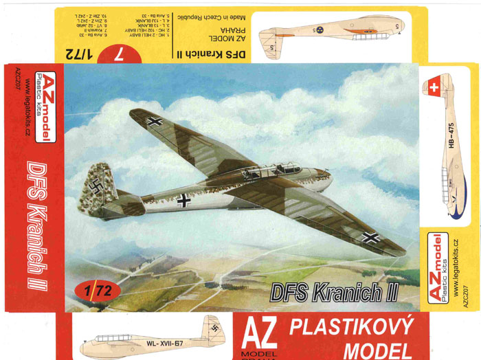 Avia Ba-33 1:72 Plastik,*NEU* AZ Model