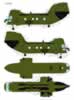 MAW Decals 1/48 scale CH-46 Stencils Review by Rodger Kelly: Image