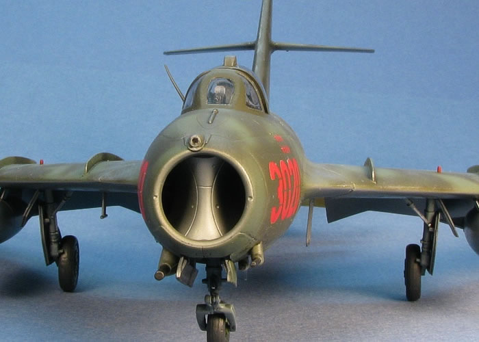 Aires 1/48 MiG-17 Fresco wheels & paint masks for Hobby Boss kit # 4416 