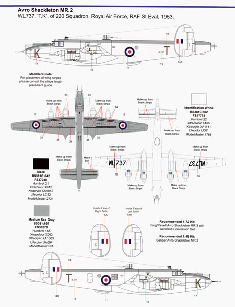 Model Alliance 1/48 RAF Coastal Command Post War Part I # 48210 