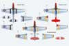 P-51D Mustang Part 1      EagleCals Decals 1/32, 1/48 or 1/72 scales: Image