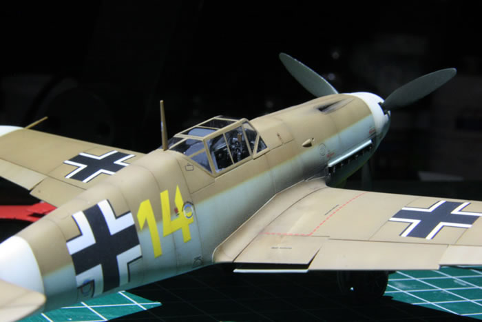 Hasegawa Messerschmitt Bf109F-4 Trop 1/48