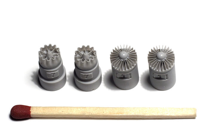 Small Stuff 1/144 scale Tupolev Tu-134 Detail Set Review by