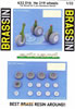 Eduard BRASSIN 1/32 scale He 219 Wheels Review by Brad Fallen: Image