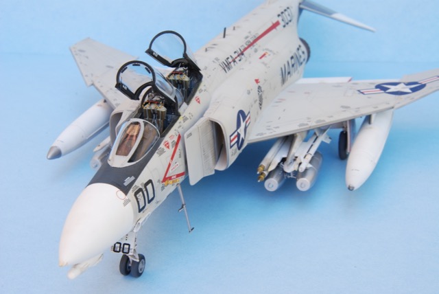 AIRES 1/48 McDonnell F-4B/N Phantom II Wheel Bays for Academy kit # 4579 