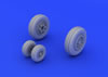 Eduard BRASSIN Item No. 672067  JAS-39 Wheels (for Revell kit) Review by Mark Davies: Image