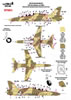 Combat Decals Item No. CD72-004 - Test, Development & Demonstrator Hawks Review by Mark Davies: Image