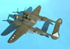 Hasegawa's 1/48 scale P-38J Lightning by Tolga Ulgar: Image