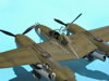 Hasegawa's 1/48 scale P-38J Lightning by Tolga Ulgar: Image