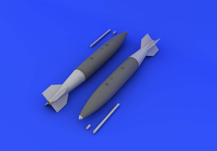 Eduard 1/32 Brassin Bazooka rocket launchers for P-40 - 632082 Eduard 1/32 Brassin Bazooka rocket launchers for P-40 - 632082