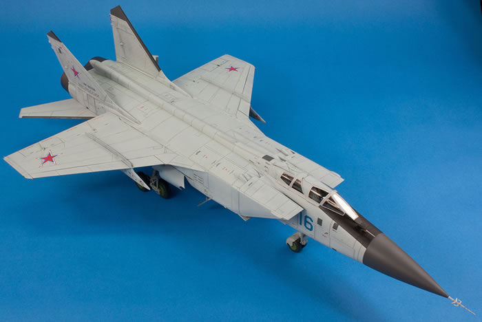 1/48 MiG-31 Foxhound Landing Gear for AMK kits K white metal 