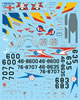 fundekals -Japanese F-104J/DJ "Eiko" Decal Preview: Image