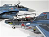 Hasegawa 1/48 Kawasaki T-4 F-2/F-15 Camouflage  by Steve Pritchard: Image