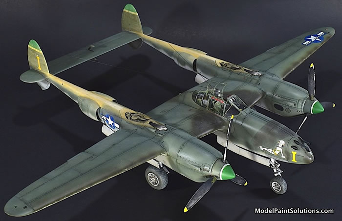 Tamiya 1/48 P-38G Lightning by John Miller