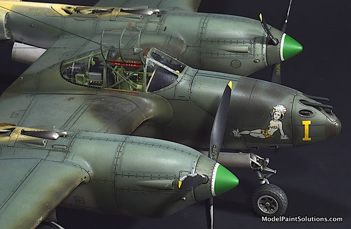 Tamiya 1/48 P-38G Lightning by John Miller