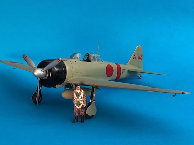 Tamiya 1/32 A6M2b Zero Model 21 (Zeke) — FuzzDad's Models