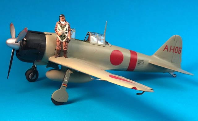 Tamiya 1/32 A6M2b Zero Model 21 (Zeke) — FuzzDad's Models