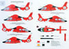 Air-Graphic Models Item No. AIR72-039 - USCG HH-65 Dolphin & MH-68A Stingray Review by Graham Carter: Image