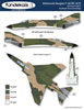 McDonnell Douglas F-4 Phantom Factory Stencil Decal Preview: Image