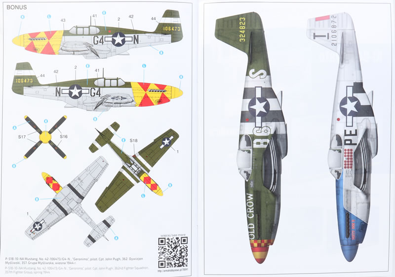 70041 P-51B Mustang™ Sklep modelarski Arma Hobby