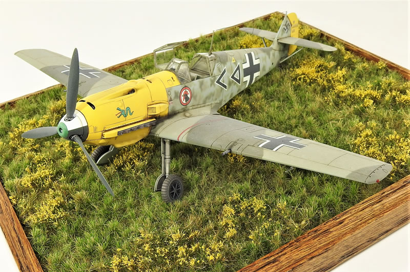 Maquette d'avion en plastique Bf109E-4/N « Galland » w/figure 1/48 -  Scientific-MHD