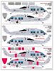 AOA Decals 35-004 - LOW-VIZ SEAHAWK FAMILY (2) USN MH-60S, Seahawk/Knighthawk: Image