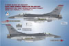 Bullseye Model Aviation Item No. 48-027 - F-16CM & CJ Block 50 Shaw Flagships Review by Brett Green: Image