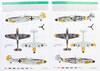Eduard Kit No. 2143 - Bf 109 G-2 & Bf 109 G-4 Wunderschöne Neue Maschinen Pt. 2 Limited Edition Dual: Image