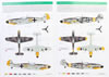 Eduard Kit No. 2143 - Bf 109 G-2 & Bf 109 G-4 Wunderschne Neue Maschinen Pt. 2 Limited Edition Dual: Image