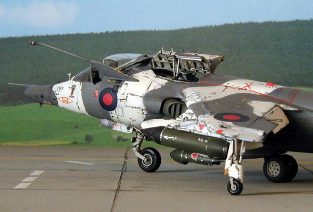 Harrier GR.3 by Piero di Santos (Airfix/Monogram 1/48)