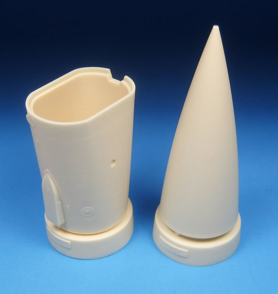 BarracudaCast 1/48 BR48290 MiG-25 Interceptor (Short) Exhausts for Kitty Hawk