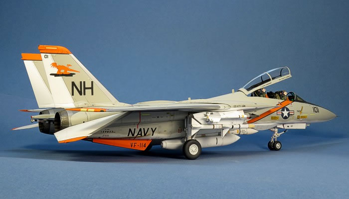 Tamiya Grumman F-14D Tomcat - 1:48 Scale % - Detail and Scale tail & Scale