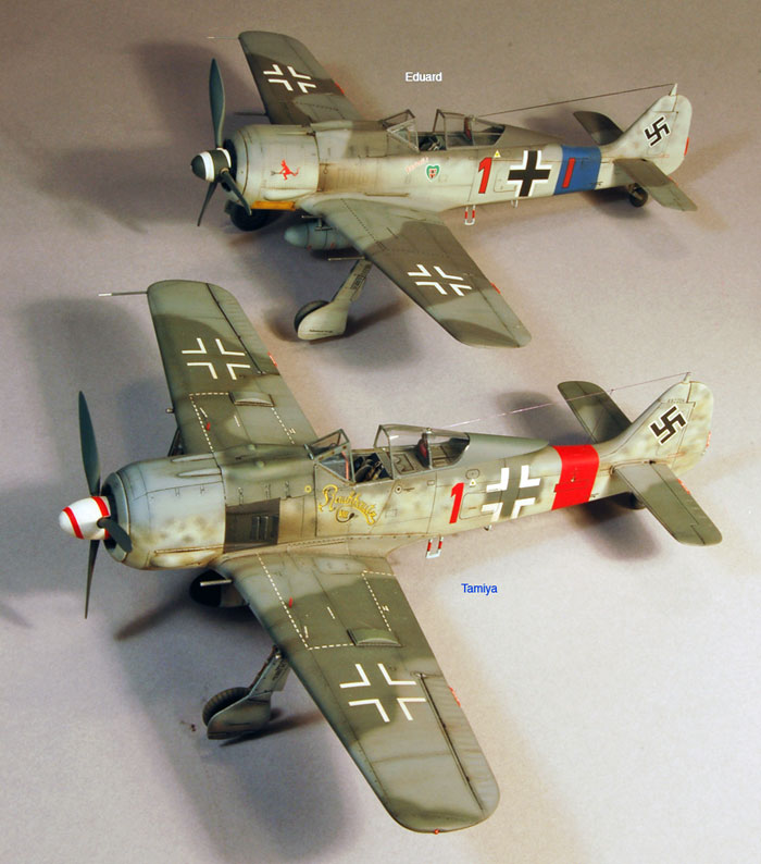Focke-Wulf Fw 190 A-8 by Floyd Werner (Eduard 1/48)