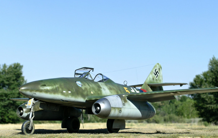 G-Factor 1/32 Messerschmitt Me262 Late White Bronze Landing Gear Trumpeter 32015