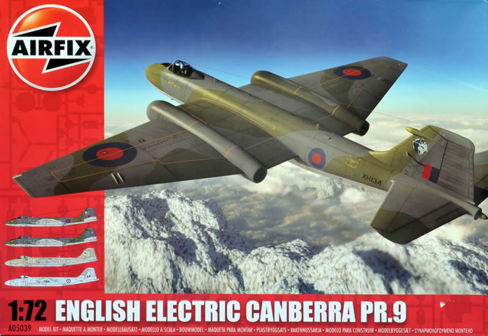 FROG Canberra Mk.8/12 1/72 Kit -unassembled