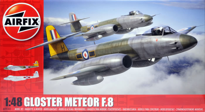 AMT 1/48 Gloster Meteor MK-1 Fighter Jet 