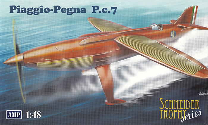 AMP Models 1/48 PIAGGIO PEGNA P.C.7 Italian Schneider Trophy Air Racer 