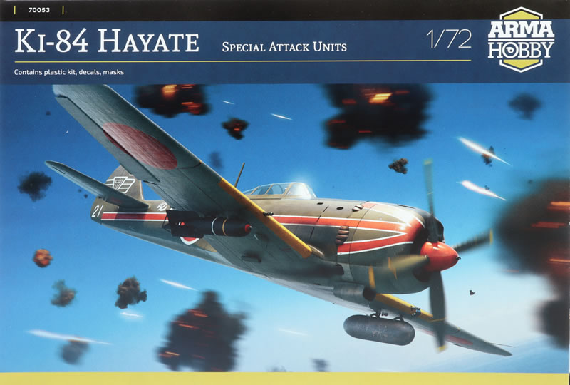 Arma Hobby Kit No. 70052 - Nakajima Ki-84 Hayate Model Kit Review by Brett  Green