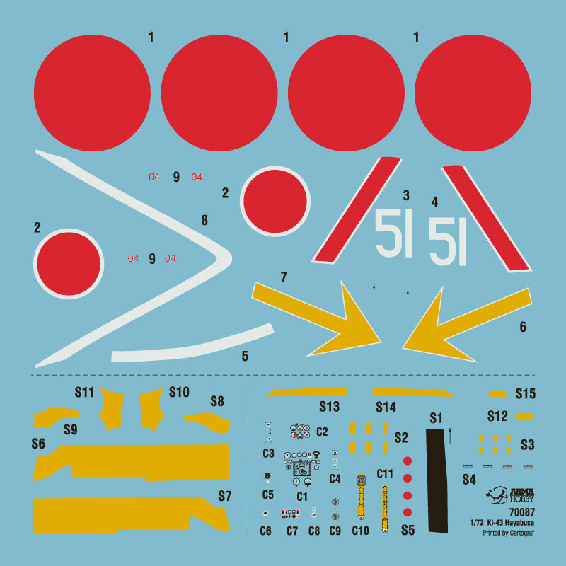 Arma Hobby Kit No. 70078 - Nakajima Ki-43 II Hayabusa Review by