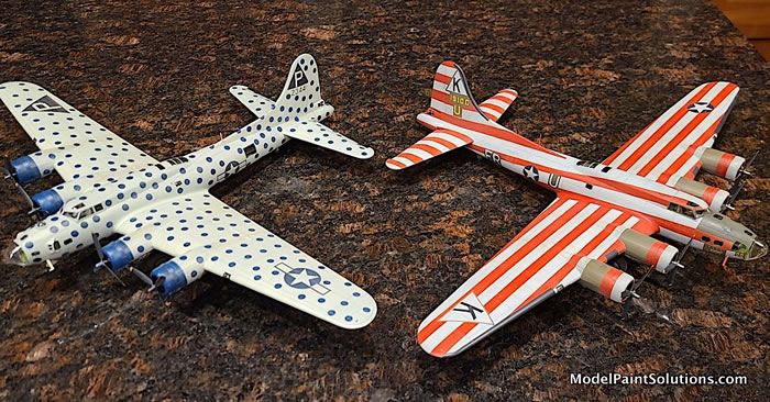 Academy Kit Nos 188 “Memphis Belle” and Kit No. 2142 “Fort Alamo” by ...