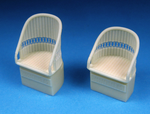 BarracudaCast 1/72 & 1/32 WWI Wicker Seats Review by Mark Davies